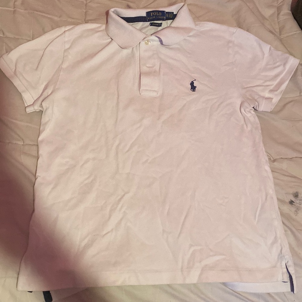 Ralph Lauren white polo shirt